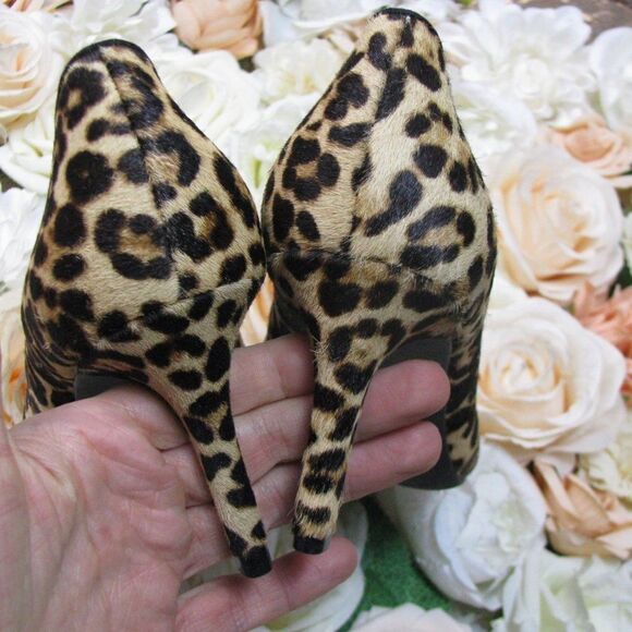 NIB Alfani animal print heels 6 - Picture 9 of 10